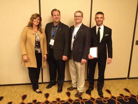 2016 NDWPCC Apex Award Winners - Karla, Tim, Seth and Michael