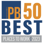 Prairie Business 50 Best Places to Work 2023 logo