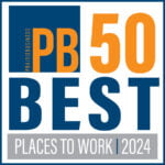 Prairie Business 50 Best Places to Work 2024 logo